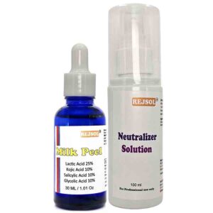 R32 Milk Peel for Chemical Peeling. Professional Use 30ml  Lactic 25%, Kojic 10%, Salicylic 10%, Glycolic 10%