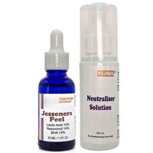 R33 JESSENERS Peel for Chemical Peeling. Professional Use 30ml  Resorcinol 14%, Lactic14%, Salicylic 14%