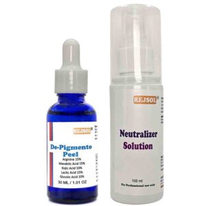 R44 DE-PIGMENTO for Chemical Peeling. Professional Use 30ml  Lactic 10%, Kojic 5%, Salicylic 2%, Citric 10%, Hydroquinone 2%